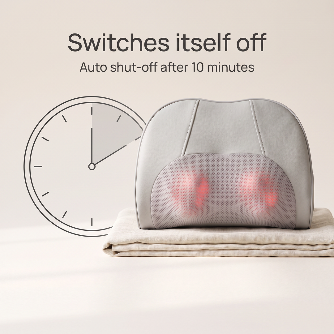Switches itself off: auto shut-off after 10 minutes